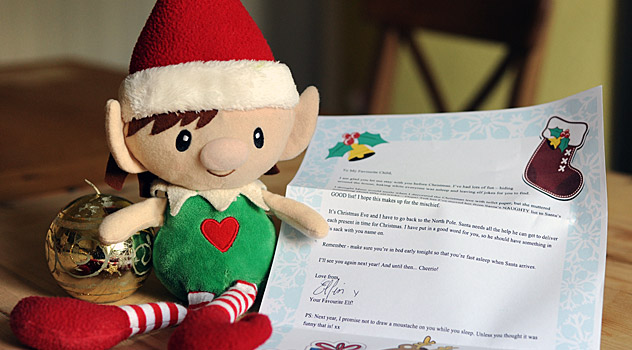 Christmas Elf Good Bye Letter