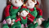 Girl Christmas Elves - Tree Sizes